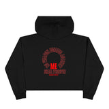 Inspirational Crop Hoodie - 'I Wear the Armor of God' with Bible Verse