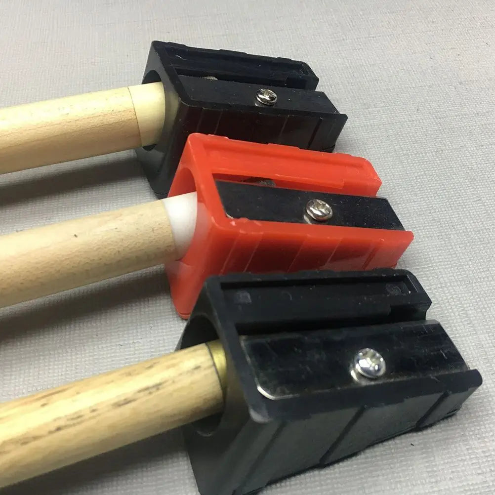 3 Pcs Cue Tip Trimmer Repair Tool Billiards Roll Knife Plastic Sharpeners Clippers Lightweight Practical Use Pool Snooker