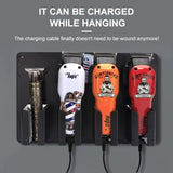 Wall  Clipper Rack Hair Trimmer Shaver Holder Mounted Hair Dryer Barber  Box Salon Practical Tool