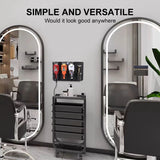 Wall  Clipper Rack Hair Trimmer Shaver Holder Mounted Hair Dryer Barber  Box Salon Practical Tool