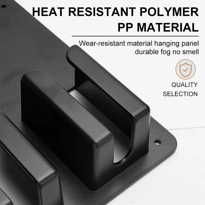 Wall  Clipper Rack Hair Trimmer Shaver Holder Mounted Hair Dryer Barber  Box Salon Practical Tool